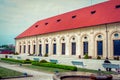 View of beautiful Prague Castle Ã¢â¬â Riding school building, Prague - Czech Republic Royalty Free Stock Photo